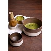 Kahverengi Matcha Seti + 1 Fincan (600 ml + 200 ml)