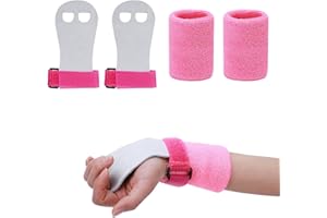 ZFRITP Manique Gymnastique Fille,Manique Gym,Manique Gymnastique Gants,Gants D'entraînement en Cuir Et Protège-Poignets,Ensemble De Fitness pour Filles,Convient pour La Gymnastique, Les Tractions