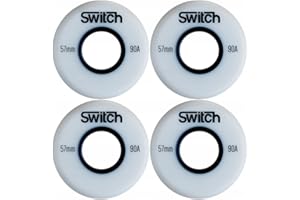 SUNATURE Switch Boards ruote per pattini in linea 57mm bianco agressive