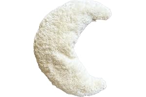 SENGER NATURWELT Senger Cherry Stone Moon Cuddly Cotton with Core Cushion