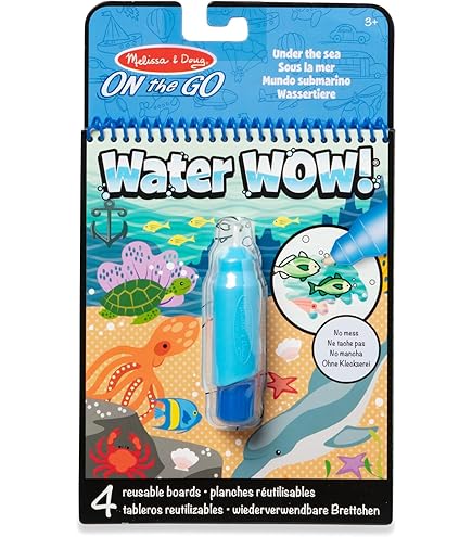 Melissa & Doug - Water Wow - Crayon Bloc Réutilisable De