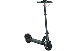 Prophete Patinete eléctrico de 10 Pulgadas – 374 WH – Batería integrada – Motor Trasero AEG – Plegable y portátil – Freno de Disco – con Permiso de circulación