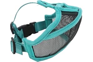 ‎VOLUXE Voluxe Maulkorb für Hunde mit kurzer Schnauze, Anti beißender, atmungsaktiver Bulldogge Maulkorb mit kurzer Schnauze, stabil für Hunde