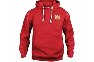 OLD SCHOOL FOOTBALL Manchester U. 1970s Retro Football Hoodie Embroidered Logo