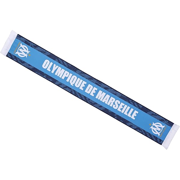 LOT 2 ECHARPE Adidas supporter Olympique Marseille + Drapeau OM scarf Football EUR 24,90 - FR