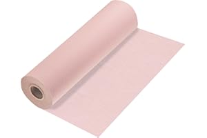 100%Mosel Runner da Tavola in Pile, in Rosa Chiaro (30 cm x 25 m), Runner Decorativo da Tavola, elegante Decorazione da Tavola per Compleanni & Matrimoni