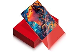 Jinhuaxin 100 Fundas para Cartas,66x91mm Fundas Cartas Magic,Fundas Cartas Transparente para Cartas,Vistoso Card Sleeves para Cartas Coleccionables como Magic,The G-athering,M-TG