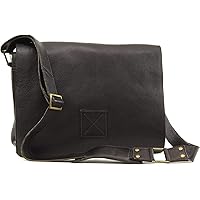 Ashwood - Messenger Bag - Cross Body/Shoulder/Laptop Bag - Business Office Work Bag - Genuine Leather - PEDRO