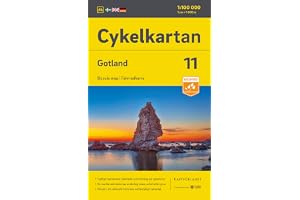 Cykelkartan Blad 11 Gotland 1:100000: Radwanderkarte 11 Gotland 1:100000