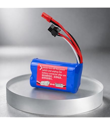 Efaso Batterie Li-Po 7,4 V 650 MAh – Compatible Hélicoptère RC Heli FX078, Livrée Depuis Allemagne