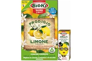 ANTIKA OFFICINA BOTANIKA Prodigio limone più Amalfi, kit completo per piante in vaso ed a terra. Specifico Agrumi, Limone, Arancio, Mandarino, Kumquat ecc. Prodotti ad elevata efficenza