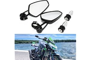 DREAMIZER 7/8" 22 mm motocyklowe lusterka końcowe, zamienne lusterka wsteczne do Z1000 ER6N ER6F MT01 MT03 FZ6 GSF1250 GSF600 Monster M696