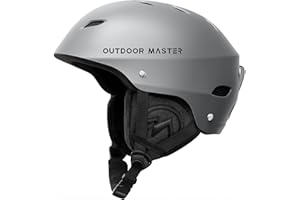 OutdoorMaster Kelvin Ski Helmet - Snowboard Helmet for Men, Women and Teenagers