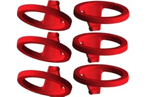 Lot de 6 joints de tête pour tous les siphons iSi Profi, Gormet Whip, etc.