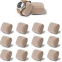TAWBURY Bayswater - Cuscini Per Scatola Per Orologi, Extra Piccoli, Circonferenza 16,5 Cm, Larghezza 50 Mm, Compatibile Con Scatole Per Orologi Bayswater Da 6, 12 E 24, Confezione Da 24 Cuscini