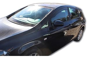 J&J AUTOMOTIVE Derivabrisas para Seat Leon 2 5 puerta 2006-2012 4pcs