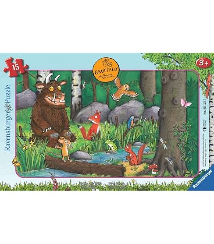 Ravensburger Puzzle 2x12 Bambini - Festa In Giardino, 2 Puzzle Da 12 Pezzi, 3+ Anni, 26x18cm