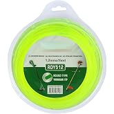 Misina Motorlu Tırpan Yuvarlak Misina 1.2 mm 15 Metre &Ccedil;im Ot Bi&ccedil;me Teli