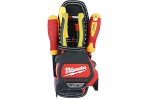 MELOTOUGH Piccola custodia per attrezzi con clip da cintura, piccola tasca portautensili, organizer per attrezzi da lavoro e porta coltelli