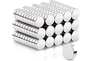 FPMYB 150pezzi Magneti Neodimio Calamite Piccole Rotonde 6x2 mm, Magneti al Neodimio Calamita Magneti Per Frigorifero e Cucina Lavagne Bianche Ufficio