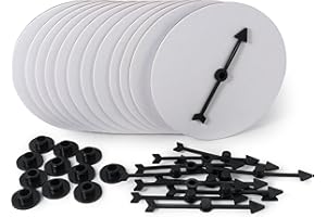 APOSTROPHE GAMES 12 Filateurs De Flèches De Jeu De Société, Accessoires De Jeux Familiaux - Filateurs De Jeu Vierges DIY, Créez Les Vôtres - Pièces De Rechange