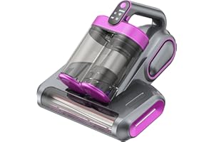 Linkifly MT1 Battimaterasso senza Fili, Sterilizzazione UV, 18KPa, Rimuove il 99% degli Allergeni, Aspirapolvere per Materassi, Ideale per Materassi, Divani e Mobili Imbottiti, Ricarica di Tipo C