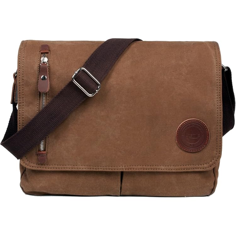 SKYSPER URBANX15 Messenger Bag met RFID-bescherming, 15,6 inch laptoptas, schoudertas, groot, voor dames en heren, grijs, Large