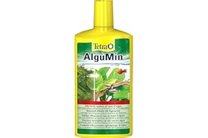 Tetra AlguMin - bekämpft schnell alle Arten von Algen im Aqarium und verhindert effektiv die Neubildung, 500 ml Flasche