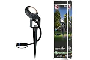 Paulmann 93934 Plug & Shine Spotlight Sting IP67 3000K 6W 24V kąt rozsyłu światła 100° 93934 ośw. zewn. LED grot do wbicia w ziemię ośw. ogr.