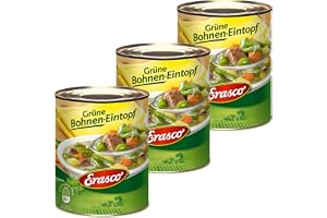 Erasco gröna bönor gryta med delikat magert nötkött 800 g 3-pack