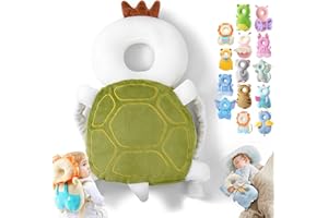 SYEEFULA Wonder Baby Head Protector, Wonderbaby Head Protector, Baby Head Protector Backpack, Baby Backpack Head Protection Pillow, Baby Fall Back Head Protector for Baby Walking (Turtle)