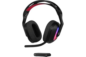 Logitech G Astro A20 X Lightspeed kabelloses Gaming-Headset für PS5, Xbox, Switch, PC mit 2-System PLAYSYNC Audio, Bluetooth, LIGHTSYNC RGB und 48-kHz-Boom-Mikrofon - Schwarz