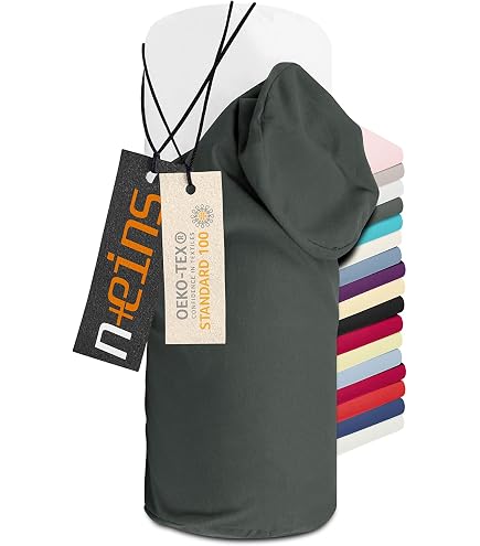 Nackenkissen-Bezüge 2er Pack – 43,2 X 10,2 Cm, Aus Weichem Flanell, Mit Reißverschluss, Waschbar