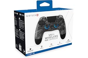 GIOTECK VX4 WIRELESS RGB CAMO CONTRL-Playstation 4