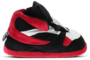 Sleeper'z - Zapatillas de casa originales y divertidas de hombre y mujer - Sneakers rojo y negro