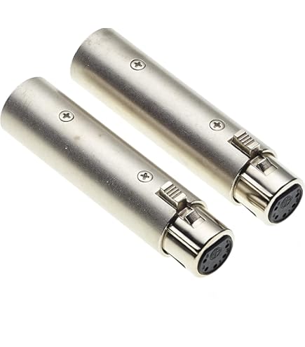 PNGKNYOCN Adattatore XLR Maschio A Femmina, Connettore Adattatore