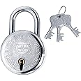 Harrison T-26/BCP-0272 Key Padlock (Silver Finish)