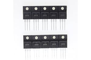 HUABAN (Paquete de 10) MBRF2045DT (MBRF2045CT MBRF2045 MBR2045) 20A 45V TO220F Rectificador Schottky de potencia encapsulado en plástico