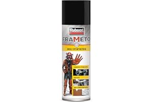 RUBSON Frameto huile d'entretien pour lubrifier, dégripper et protéger les métaux- Lubrifiant et dégrippant en spray 200ml- transparent