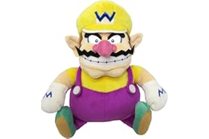 Sanei Super Mario All Star Collection 25,4 cm Wario Peluche, Petite