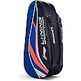 Li-Ning Panther Double Zipper Polyester Badminton Kit Bag | Stash Pocket | Ample Storage | Unisex - Men, Boys, Girls, Women