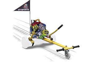 MARKBOARD Hoverkart Sitzscooter Gokart, Hovergokart for Hoverboards, Sitz für Hoverboards, Kompatibel mit 6,5zoll 8,5zoll und 10 Zoll