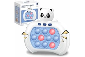 Azyh Juego de deslizamiento rápido para niños y adultos, máquina de rompecabezas rápida, juguete antiestrés, regalo de cumpleaños para niños y niñas (panda blanco)