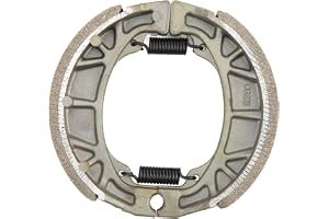 BOROCO Bakre trumbroms, 105 mm Bakre trumbromsbackar för GY6 49cc 50cc kinesisk scooter moped ATV Go Kart 6,5 196cc minicykla