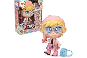 Trotties - Lucy, muñeca Londres, muñecas viajeras de la Serie de dibus Animados, con Accesorios como un Bolso y un Mapa, para Regalar a niñas y niños Desde 3 años, Famosa (TFT02000)