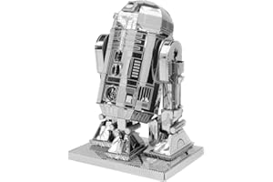 Metal Earth Star Wars R2-D2 Model kit | no Glue Required | Build Level: Moderate | Great Gift for sci-fi Fan Age 14+ | DIY Craft 3D Puzzle Collectible Figurine