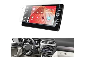 WEIPIN 8 Zoll Navigation Panzerglas Schutzfolie für VW Tiguan/Golf/T-ROC/Passat, GPS Navi Displayschutzfolie mit aus gehärtetem Glas 9H Kratzfest Anti-Fingerabdruck (Unterstützt nur Discover Media)