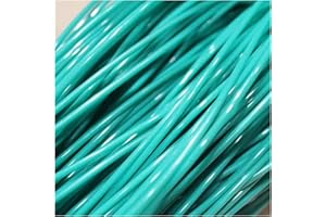 UYEOCO Haute Qualité Matériau De Réparation En Rotin Tressé En Plastique - 2.4mm*85m Matériel De Réparation De Rotin Synthétique Plat Dégradé De Café Brun Kit, Pour Meubles De Jardin, Terrasse