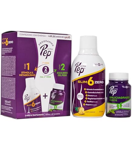 Bios Line Ultra Pep Bruciagrassi Forte – 60 Tavolette Per Metabolismo E Tono, Integratore Con Guaranà E Tè Verde