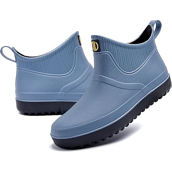 GURGER Herren Gummistiefel Kurz - Wasserdicht & Stylisch